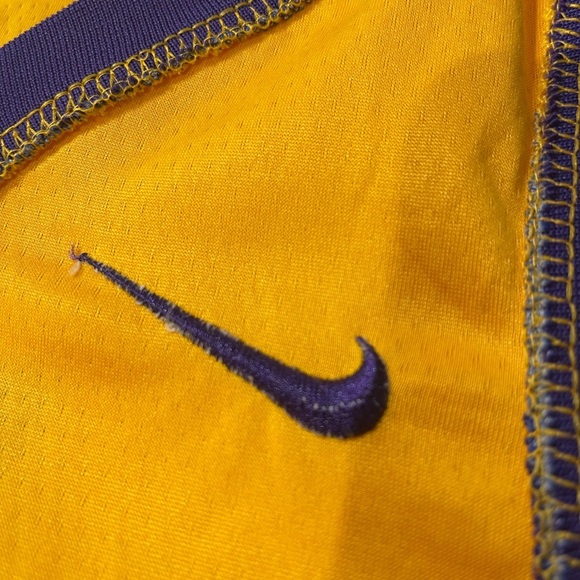 Nike Los Angeles Lakers Lonzo Ball Nba Yellow Jersey Size 52 - Picture 5 of 6